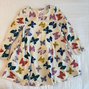 Hanna Andersson butterfly swing dress